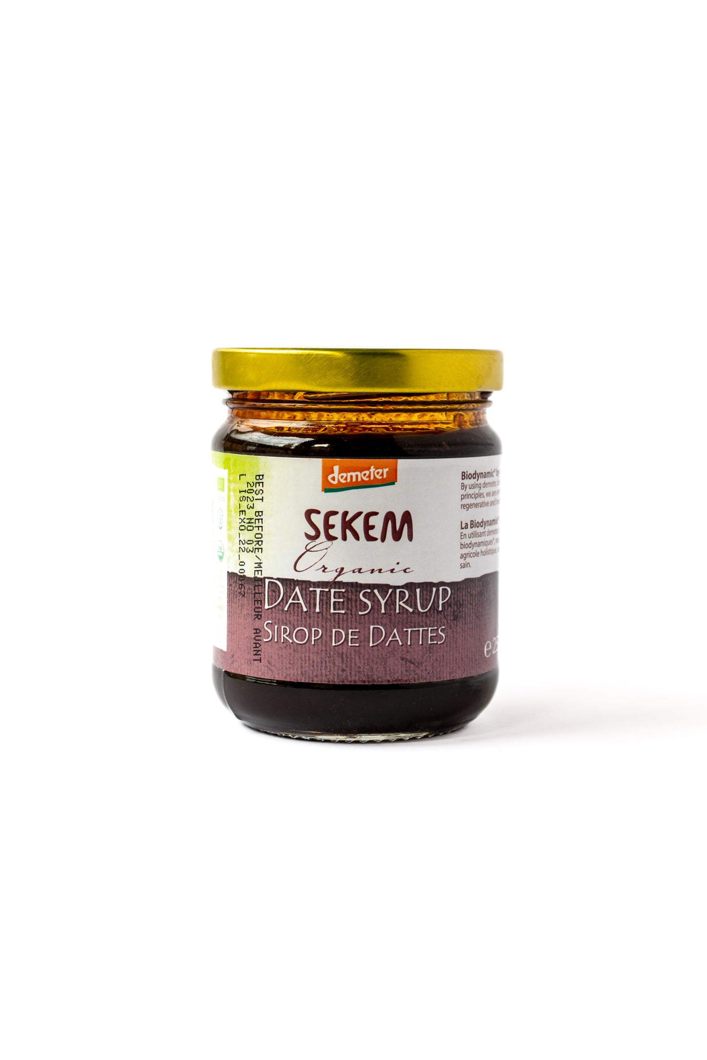 SEKEM Demeter Organic Date Molasses -Jar- 250 g