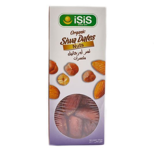 iSiS Organic Siwa Dates with Nuts (150g)