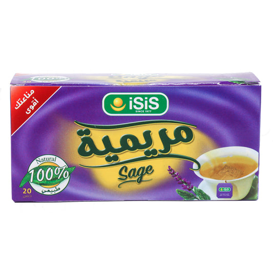 iSiS Natural Herbal Sage  -20 filter
