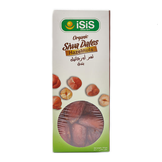 iSiS Organic Siwa Dates with Hazelnuts (150g)