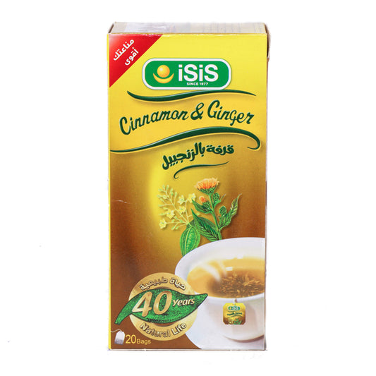 iSiS Natural Herbal Cinnamon & Ginger