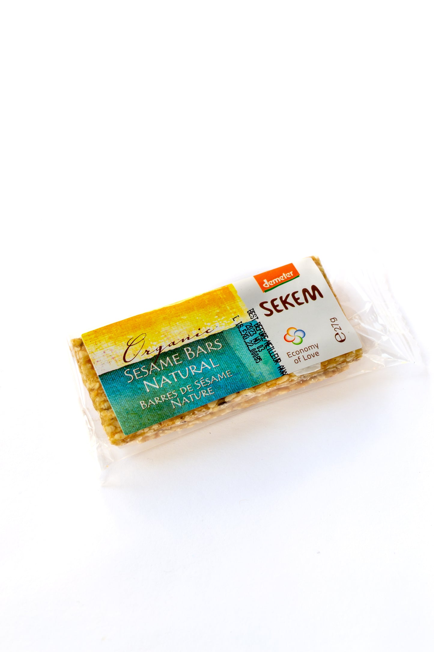 SEKEM Demeter Organic Sesame Bar with Natural Honey – 27g