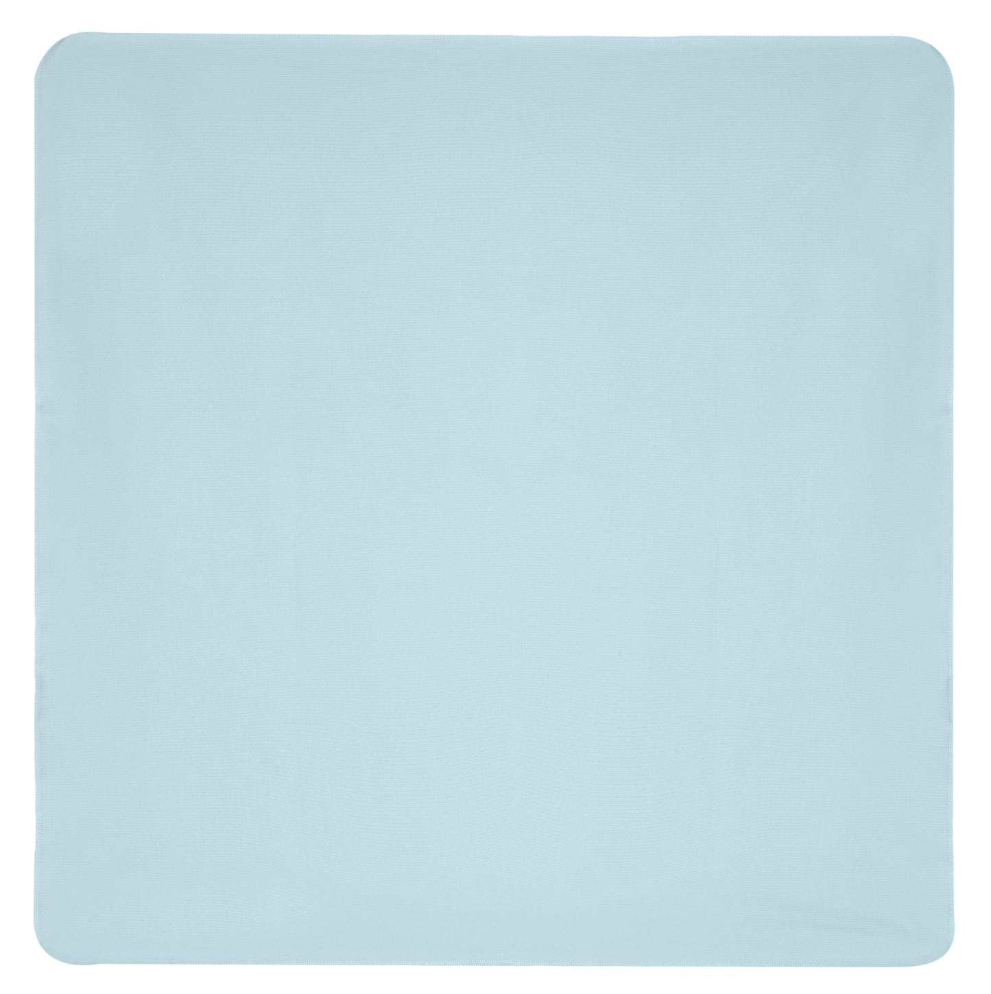 Drop Needle Receiving Blanket - Baby Blue