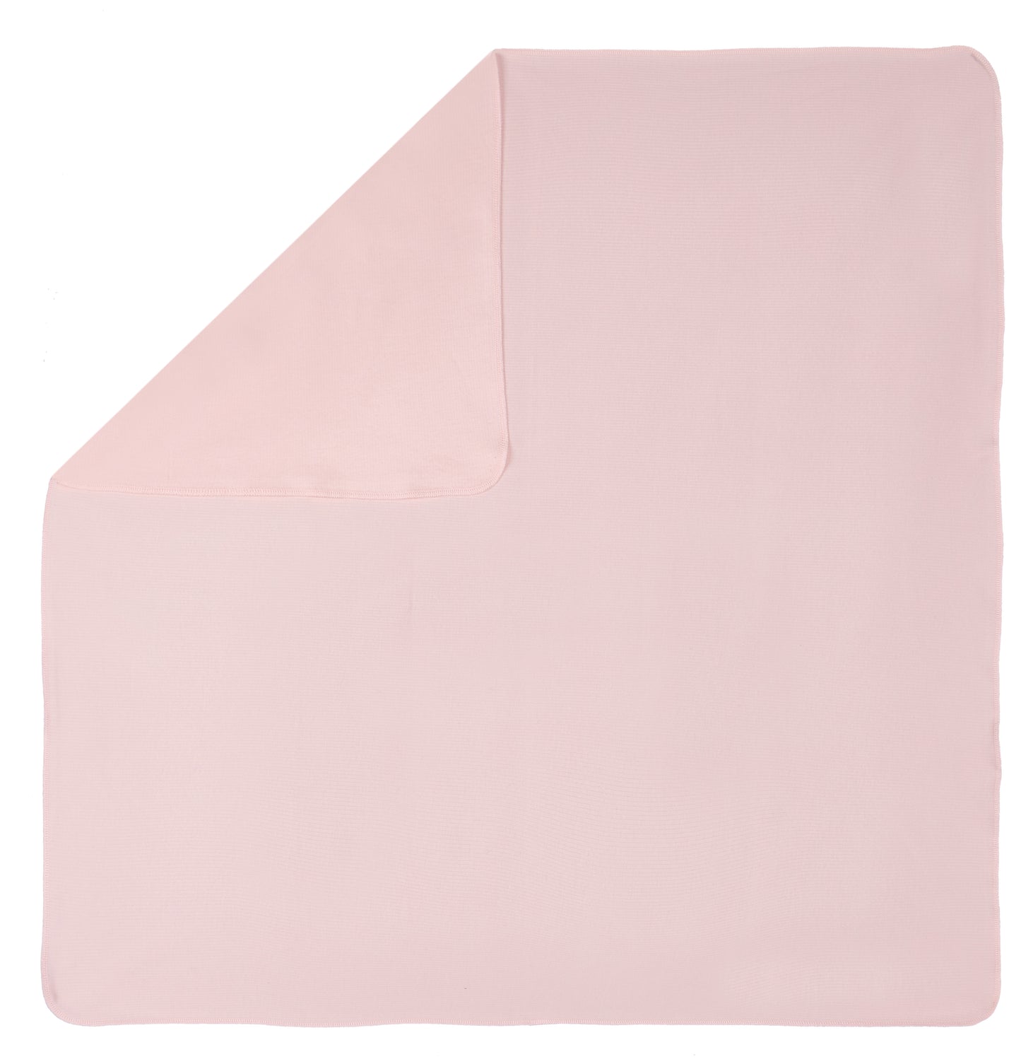 Drop Needle Receiving Blanket - Heavenly Pink