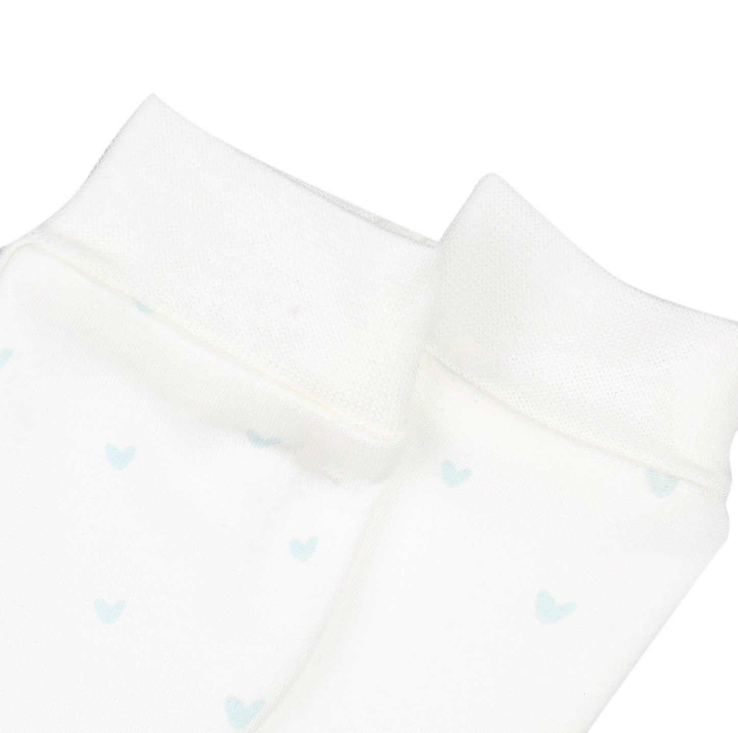 Mitten + Bootie + Beanie Gift Set - Blue Hearts