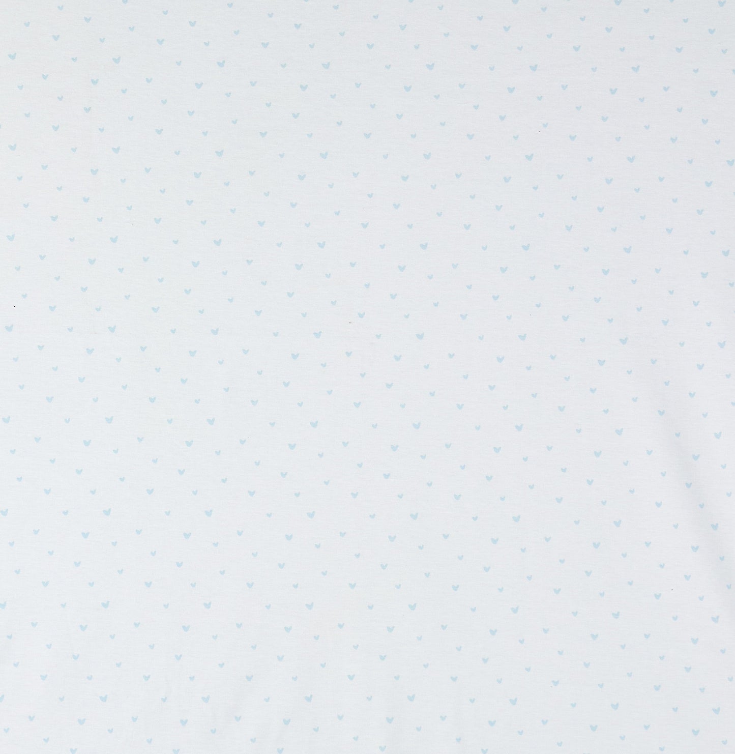 Blue Heart Print Receiving Blanket