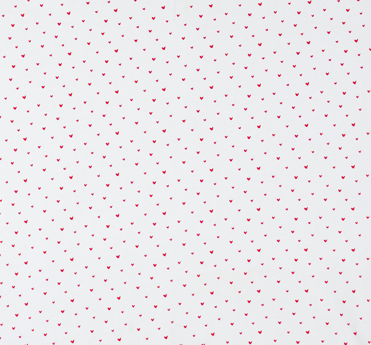 Red Hearts Print Receiving Blanket