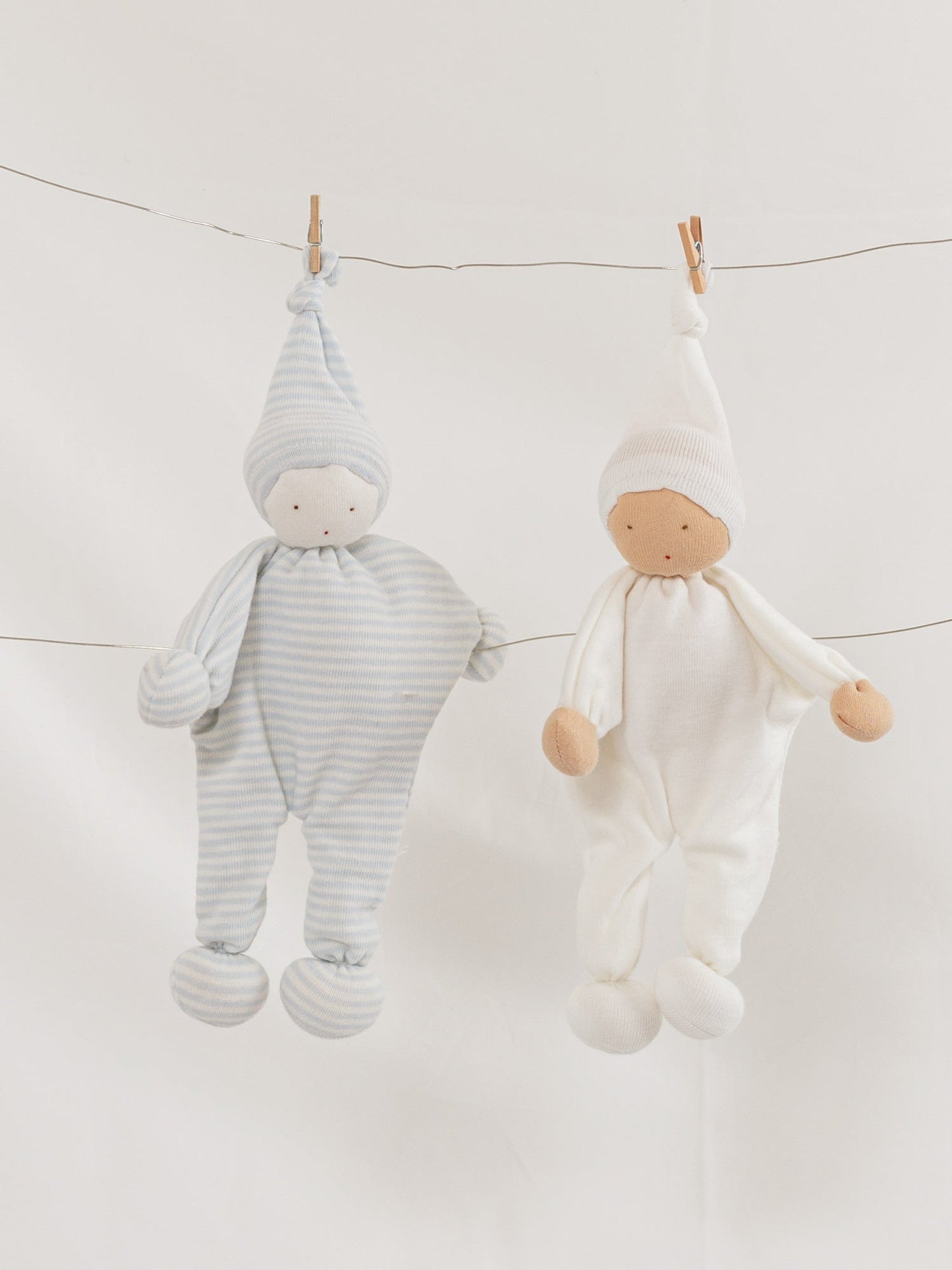 Baby Buddy Lovey Doll - Basic Blue Stripe