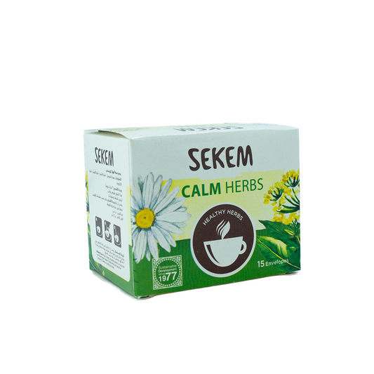 Sekem Calm Herbal Tea 15 Envelopes