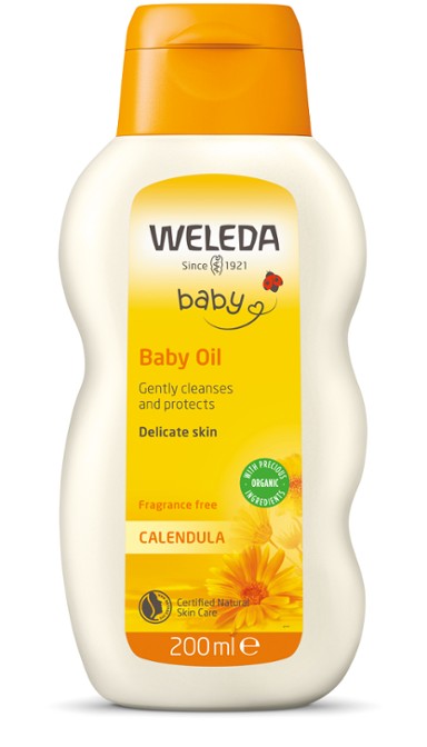 Weleda Calendula Baby Oil 200ml [2+1 Free]
