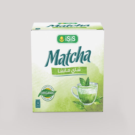iSiS Natural Matcha Herbal Tea – 12  Envelopes