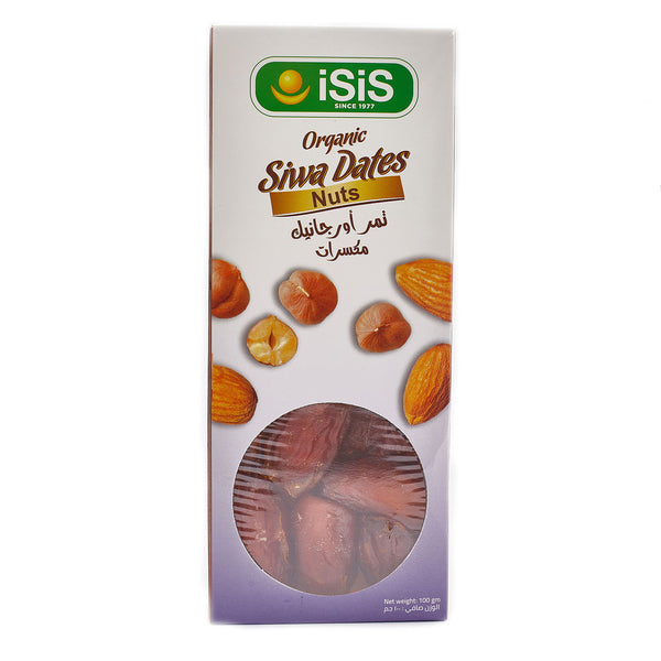 iSiS Organic Siwa Dates with Nuts 150gm