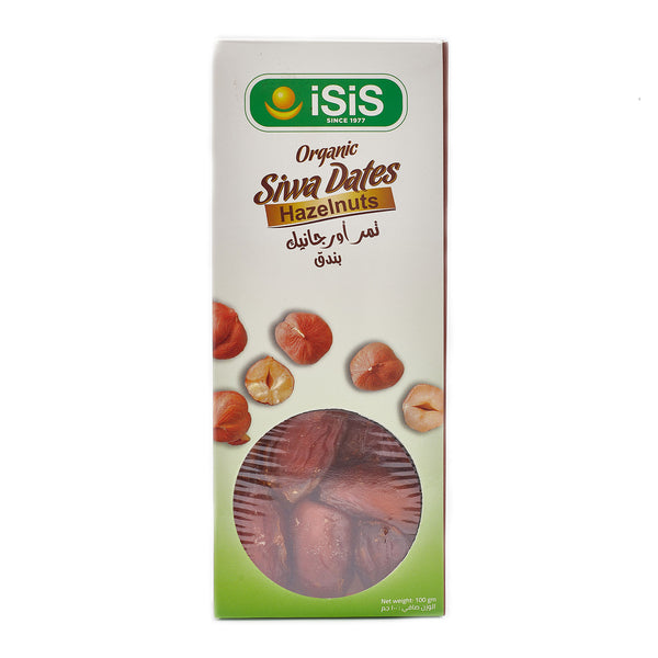 iSiS Organic Siwa Dates with Hazelnuts 150gm