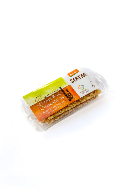 SEKEM Demeter Organic Sesame Bar with Cinnamon – 27g