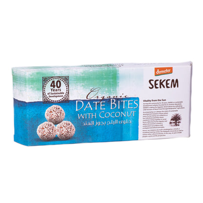 SEKEM Organic Date Bites with Coconut 120g