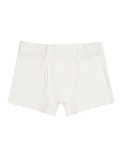 Boys Boxer Briefs - Organic White