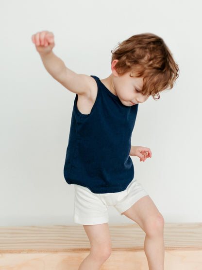 Boys Boxer Briefs - Organic White