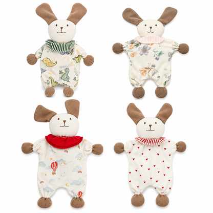 Organic Cotton Litter of Plush Puppy Toy