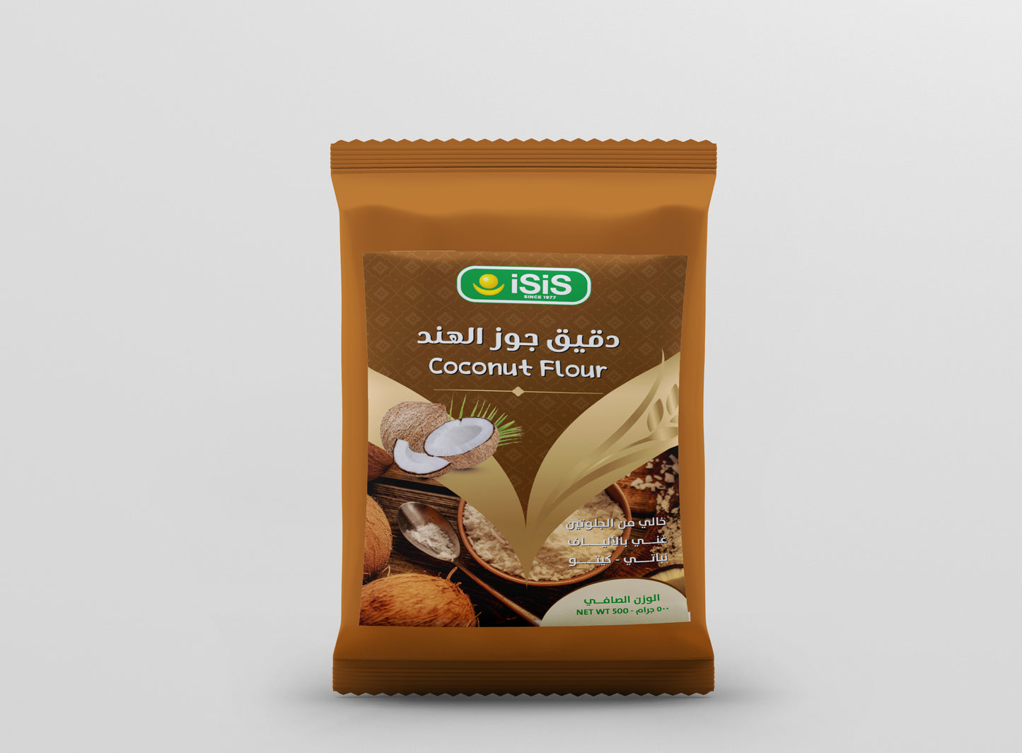 iSiS Organic Coconut Flour- 500 gm