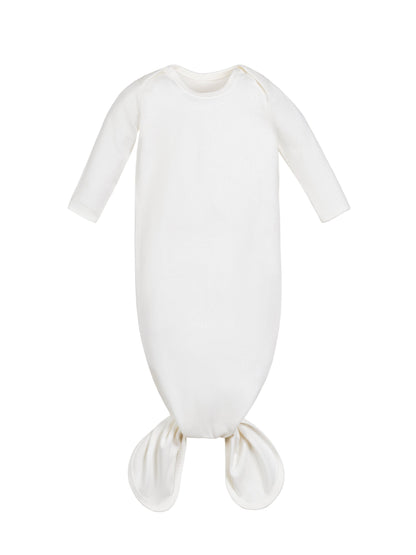 Drop Needle - Knotted Gown - Organic White