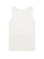 Girl's Undershirt/Tank Top- Organic White