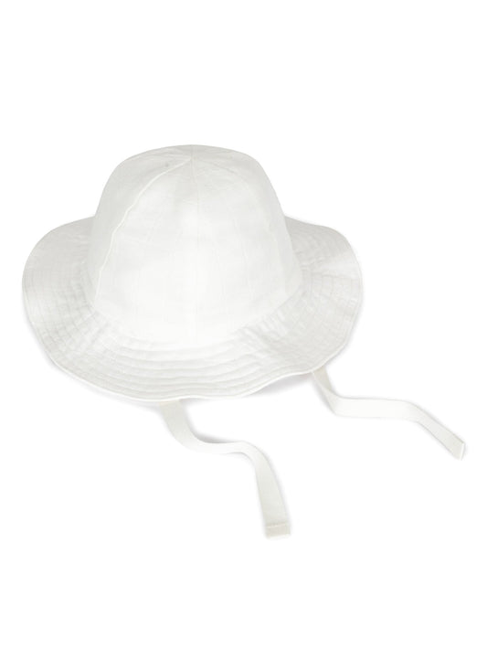 Muslin - Sunhat - Organic White