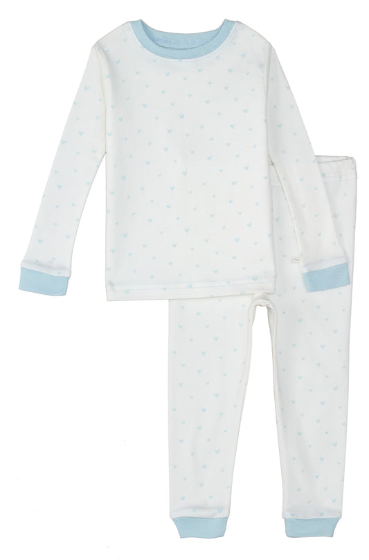 Blue Hearts Pajamas