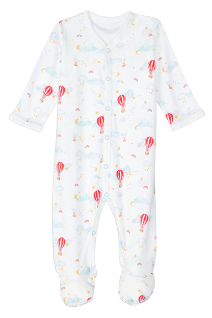 Dreamland Boys Snap Front Footie