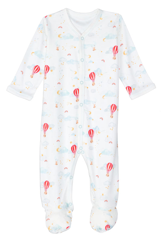 Dreamland Boys Snap Front Footie