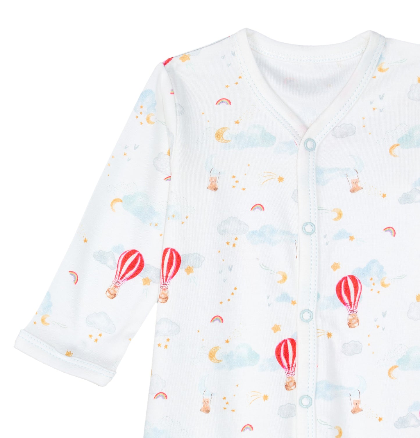 Dreamland Boys Snap Front Footie
