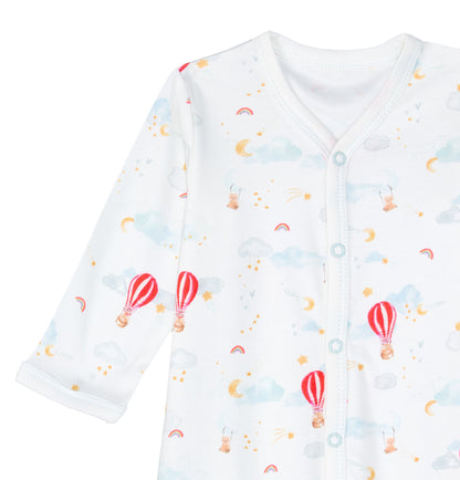 Dreamland Boys Snap Front Footie