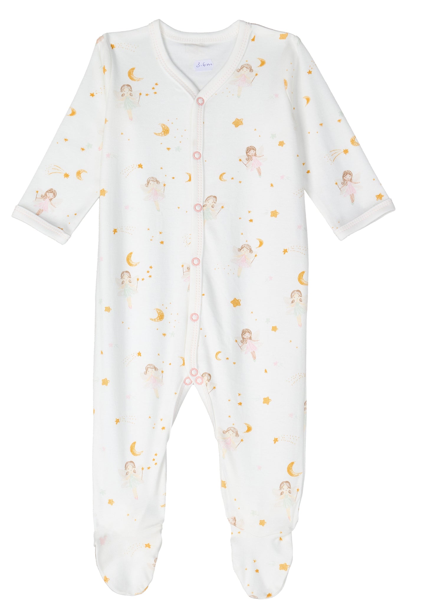 Dreamland Girls Snap Front Footie
