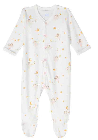Dreamland Girls Snap Front Footie