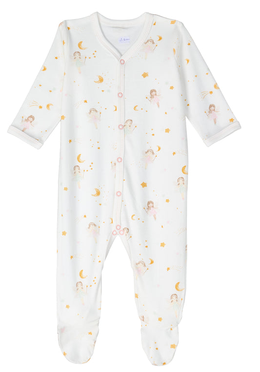 Dreamland Girls Snap Front Footie