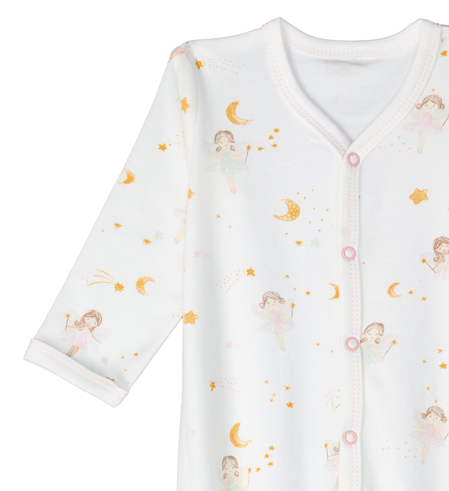 Dreamland Girls Snap Front Footie