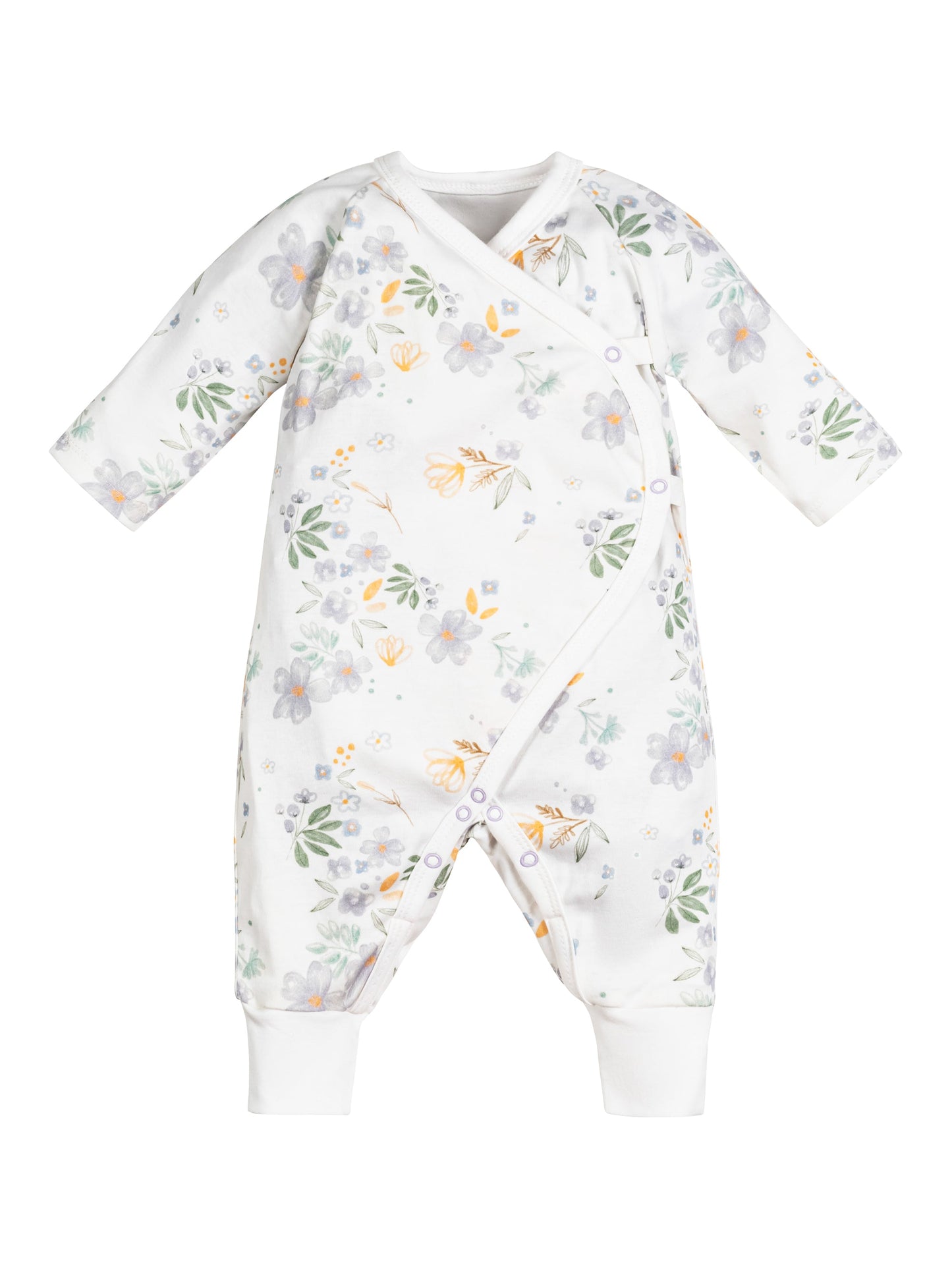 Side Snap Kimono - Modern Daisy