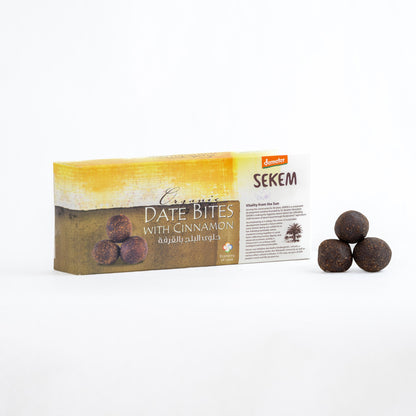 Sekem Organic Date Bites with Cinnamon 120g