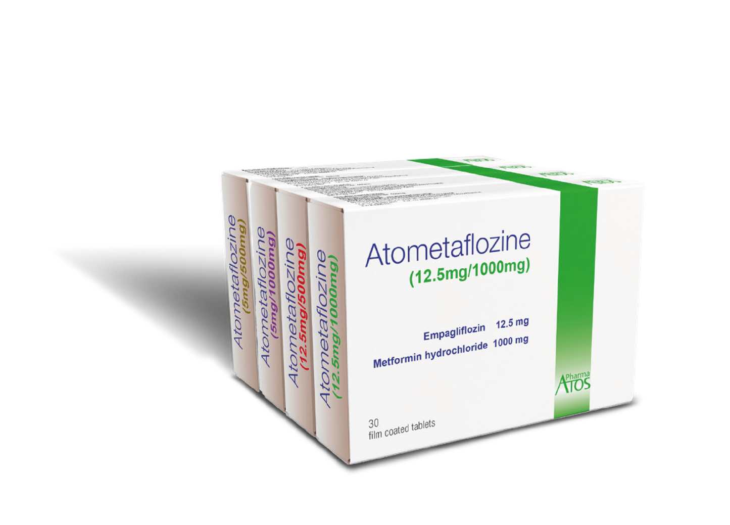 Atometaflozine 12.5/500  -30 Tab