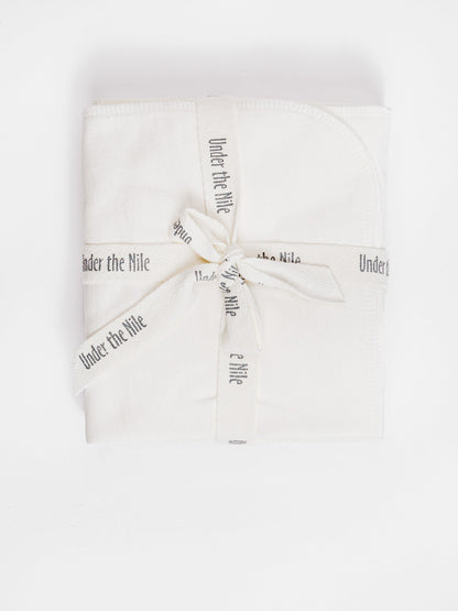 Burp Cloths - Organic White