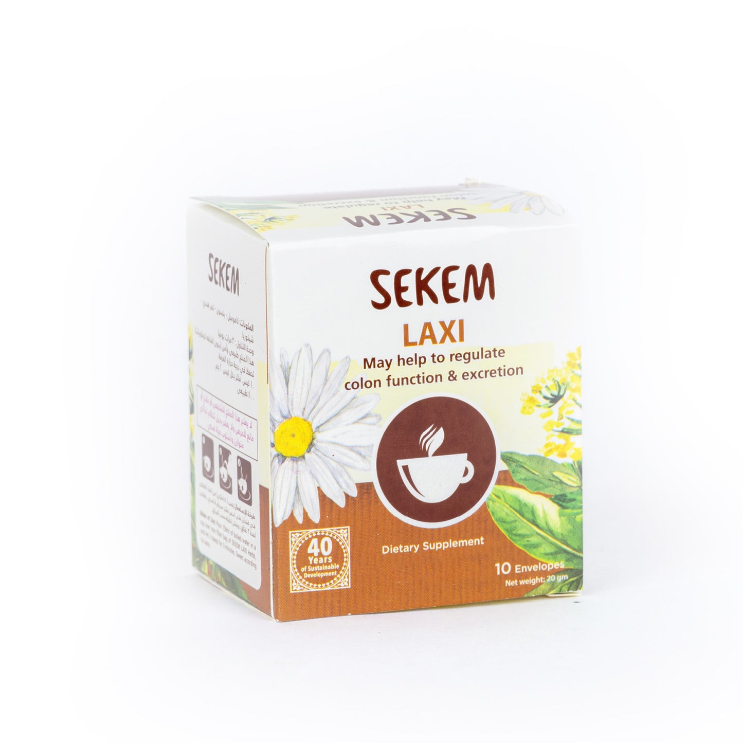 Sekem Laxi Herbal Tea 15 Envelopes