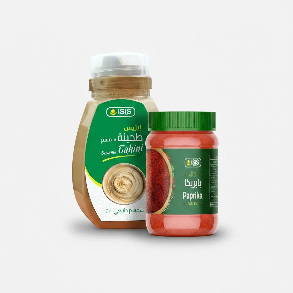 iSiS Tahini 700gm + iSiS Paprika 120gm Bundle