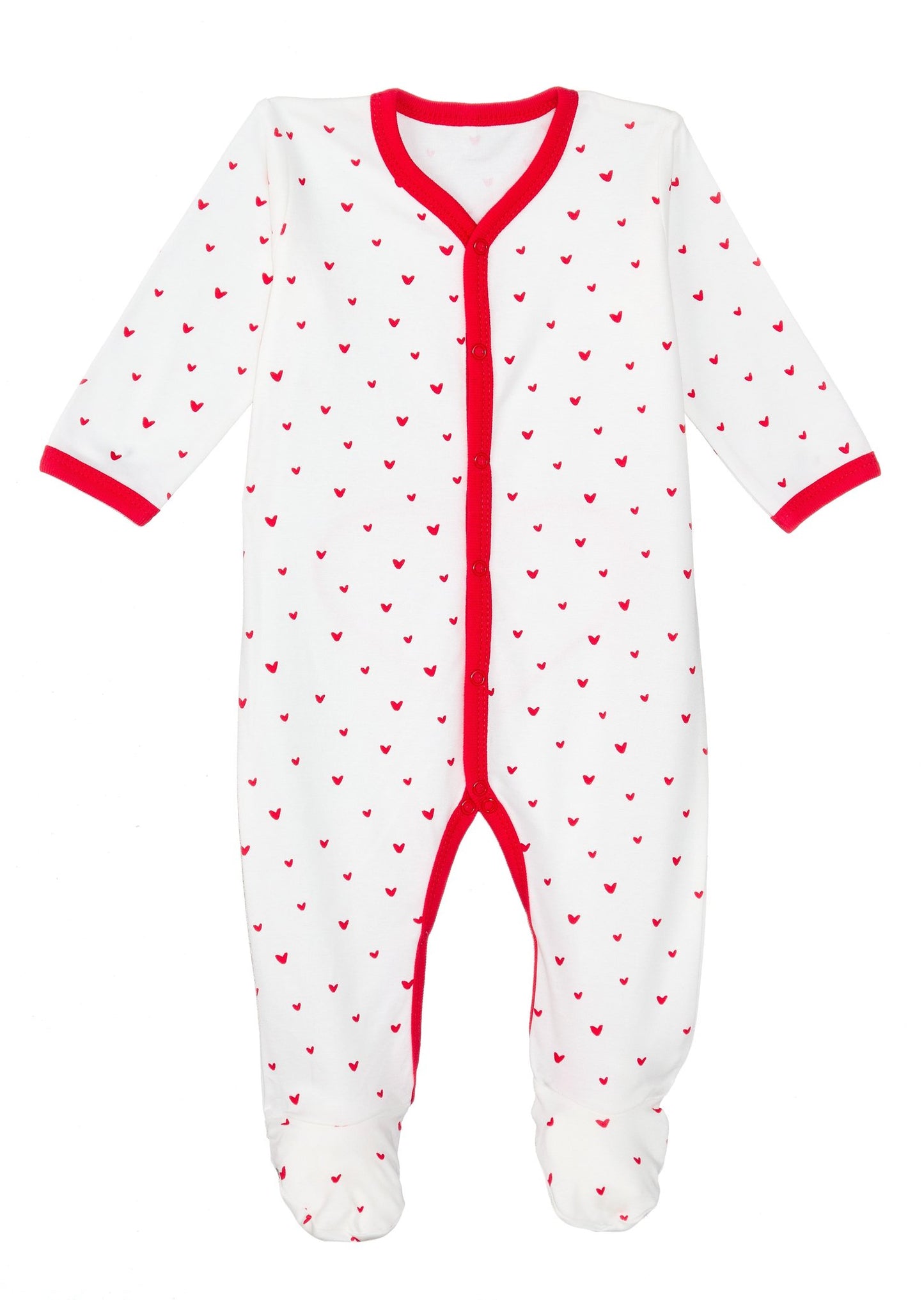 Red Hearts Baby Essentials Pack + 2× Weleda Baby Oil