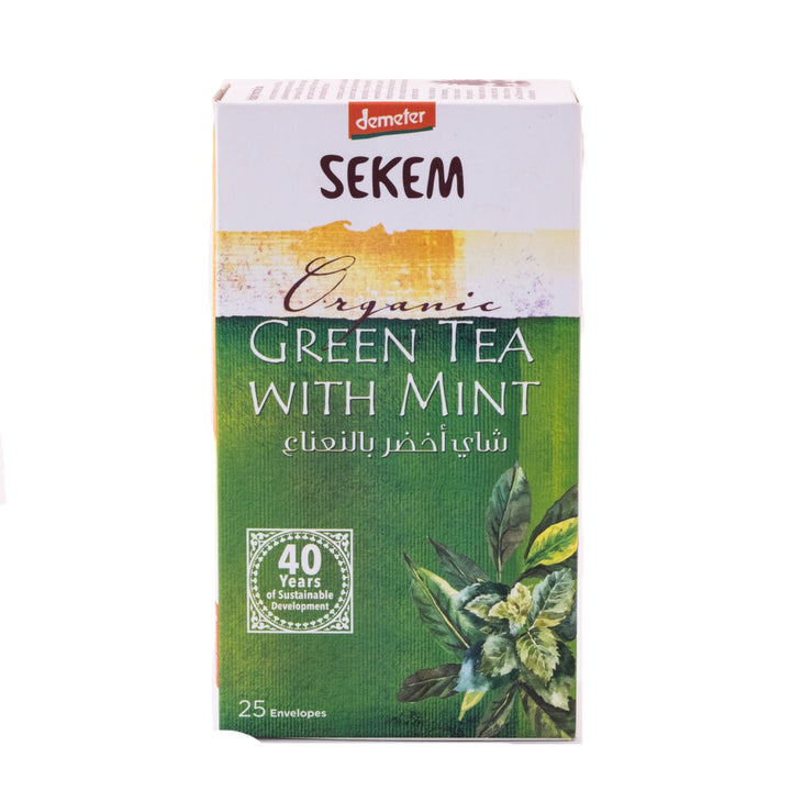 SEKEM Organic Green tea with Mint - sekemonline